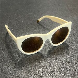 RAEN Durante Cream Cateye Sunglasses